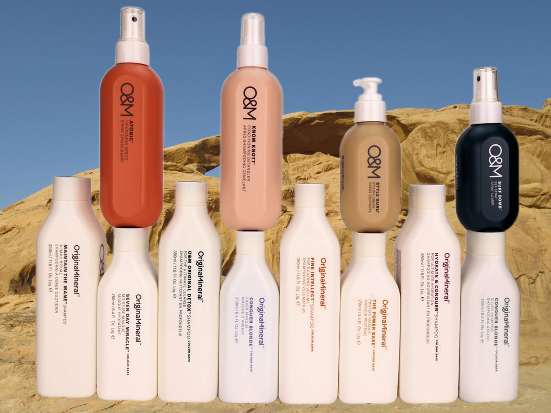 O&M Hair Products use Australian active natural extracts and leave out harsh chemicals in their ingredients, providing real results.
