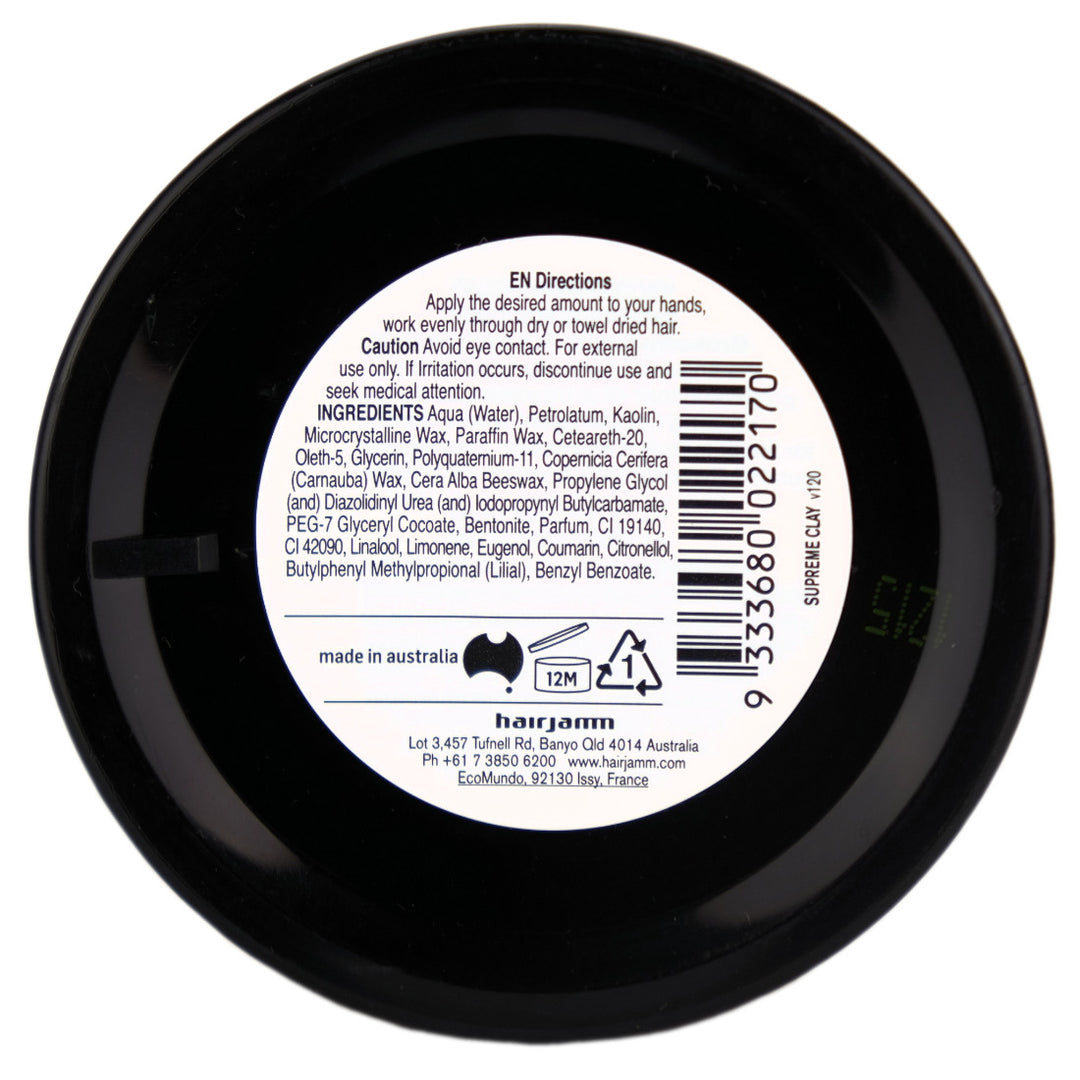 Barber Art Supreme Clay will keep your style locked in all day. This strong, reworkable clay provides a low shine, matt finish that'll make you stand out from the crowd.