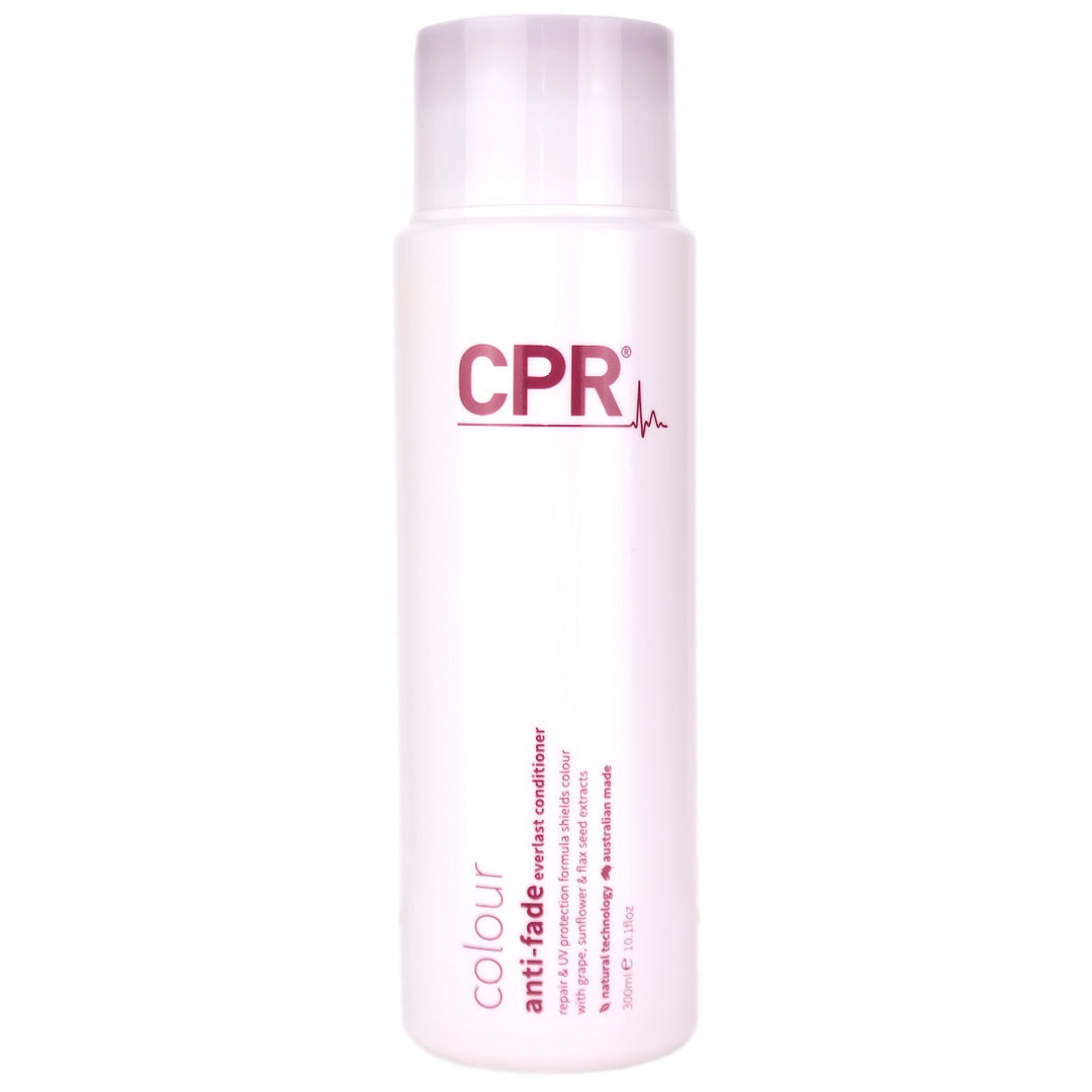 CPR Colour Anti-Fade Conditioner helps protect and seal in colour vibrancy with advanced, natural botanical formula that is silicone and paraben fre