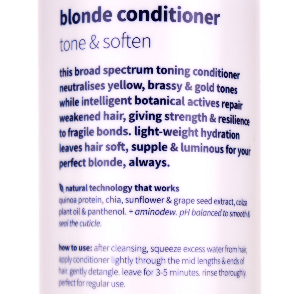 CPR Always Blonde Conditioner tones, brightens & strengthens blonde hair, for a always clean blonde hair.