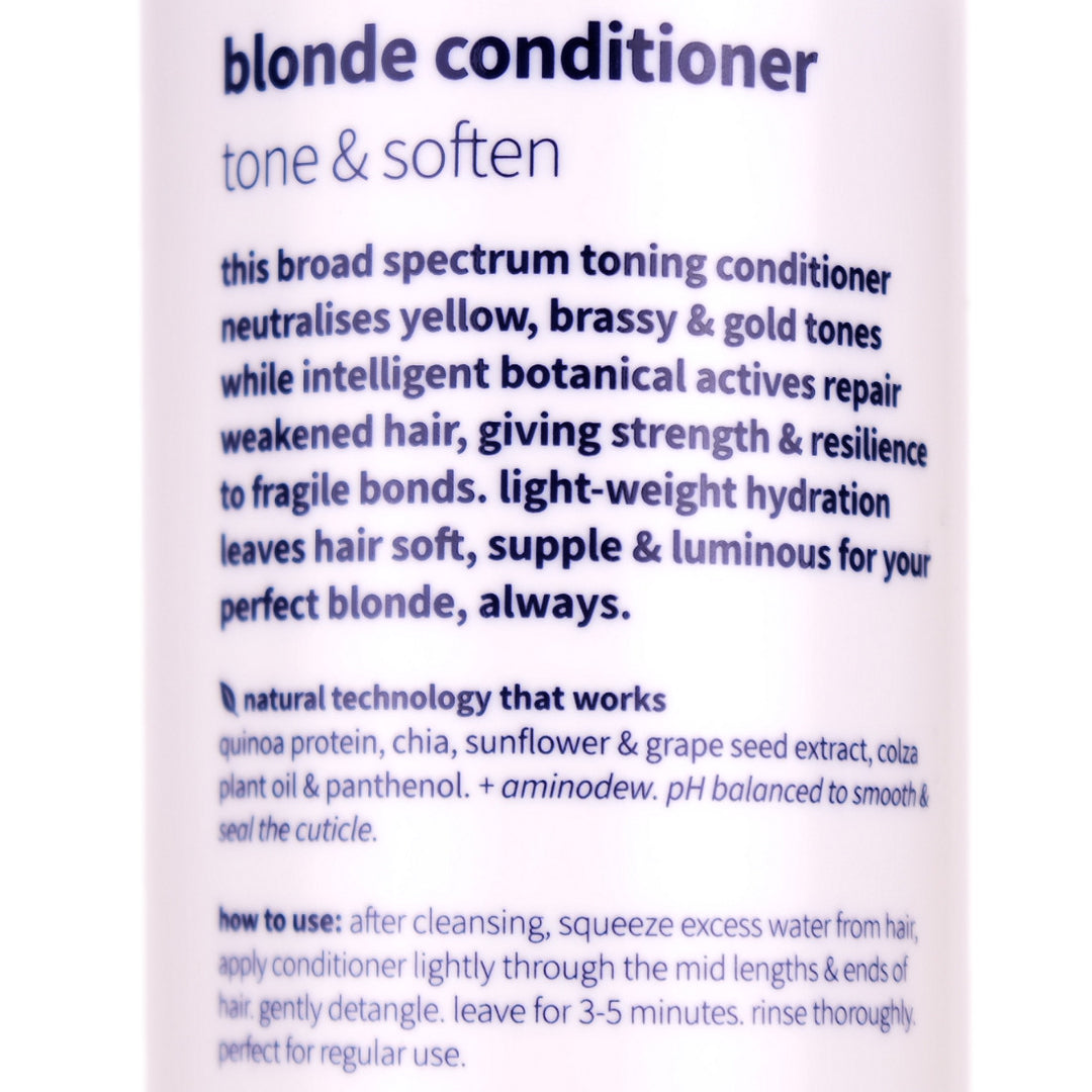 CPR Always Blonde Conditioner tones, brightens & strengthens blonde hair, for a always clean blonde hair.