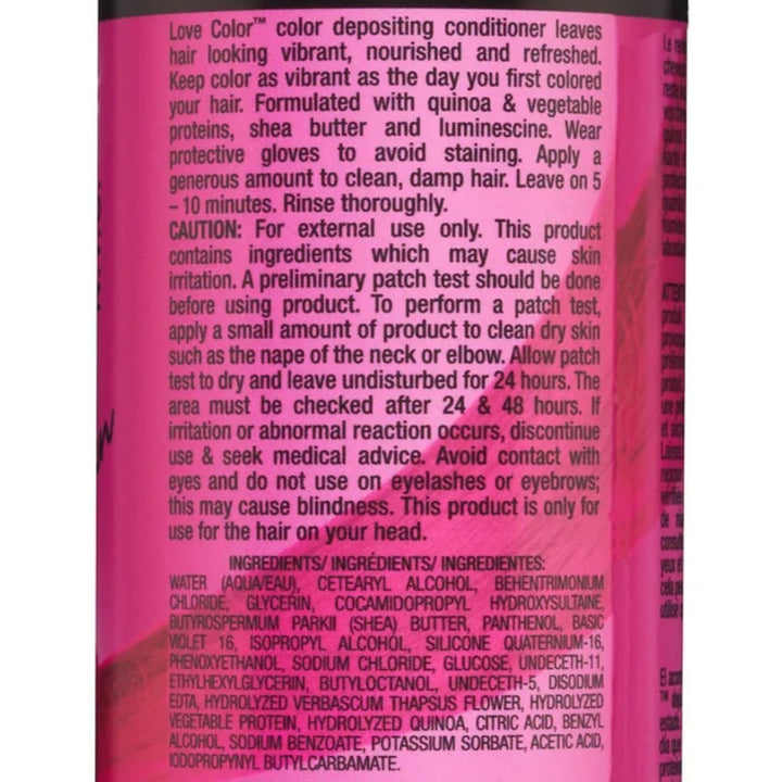 Manic Panic Love Colour Fuchsia Fever Depositing Conditioner 236ml