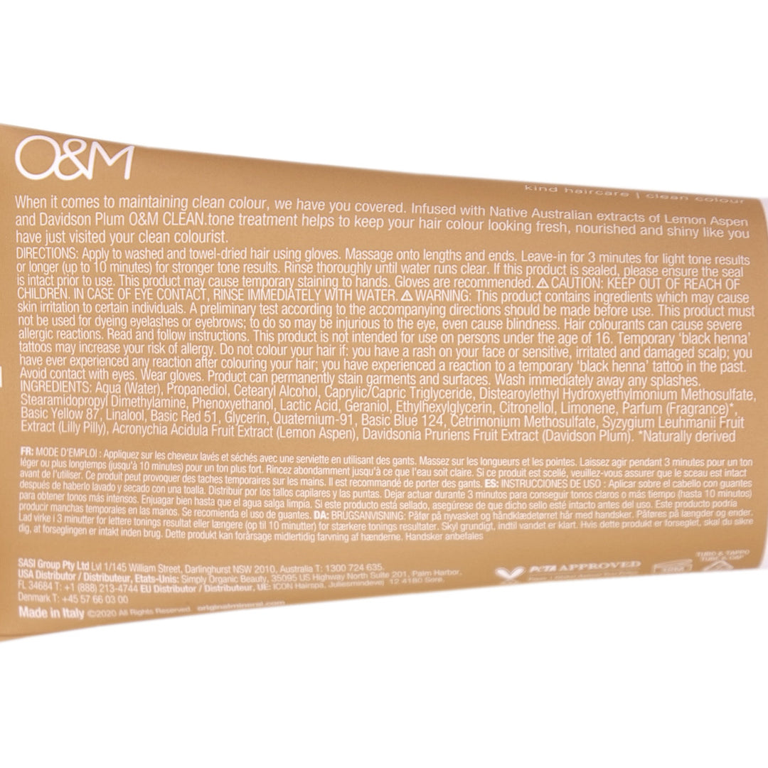 O&M Clean Tone Beige Colour Treatment 200ml
