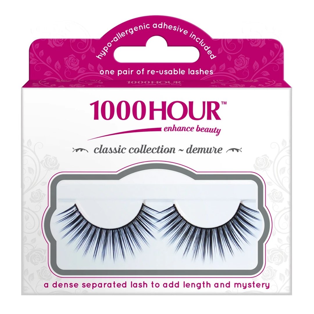 1000Hour Classic Collection False Lashes 1 Pair - Demure