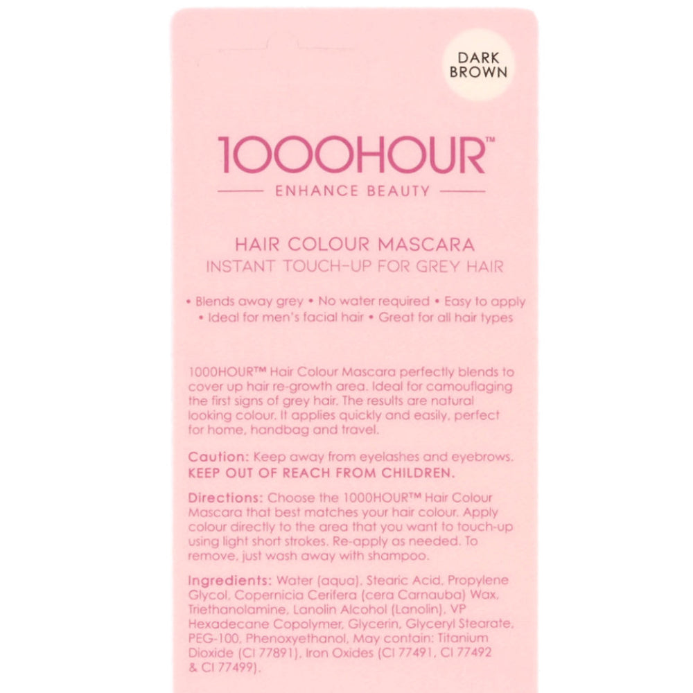 1000Hour Hair Colour Mascara - Dark Brown