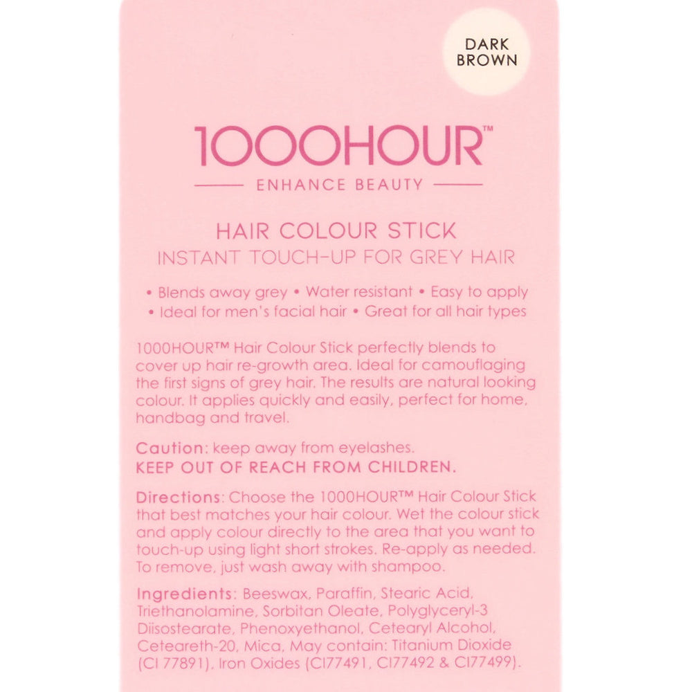 1000Hour Hair Colour Stick - Dark Brown