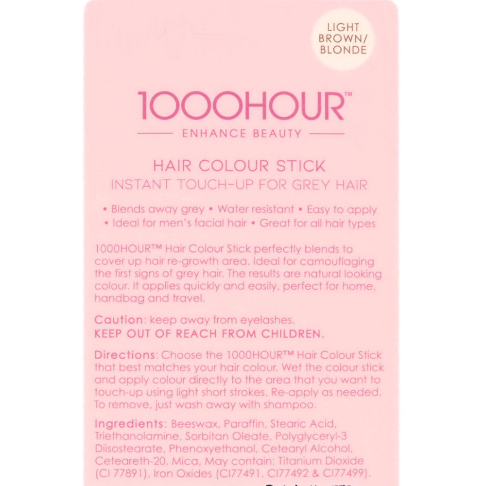 1000Hour Hair Colour Stick - Light Brown-Blonde