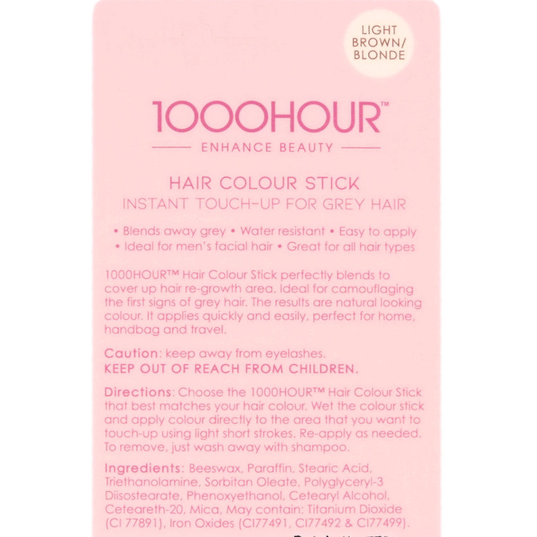 1000Hour Hair Colour Stick - Light Brown-Blonde