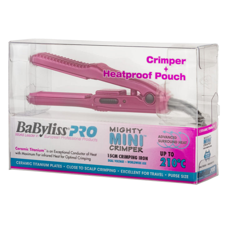 Babyliss Pro Mighty Mini Crimper 15cm