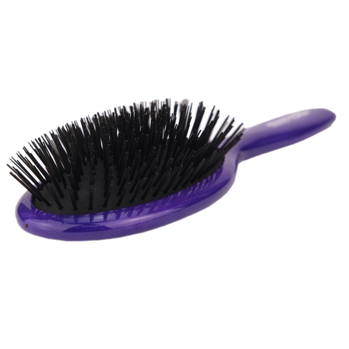 Brushworx Rio Ionic Nylon Bristle Green Cushion Brush
