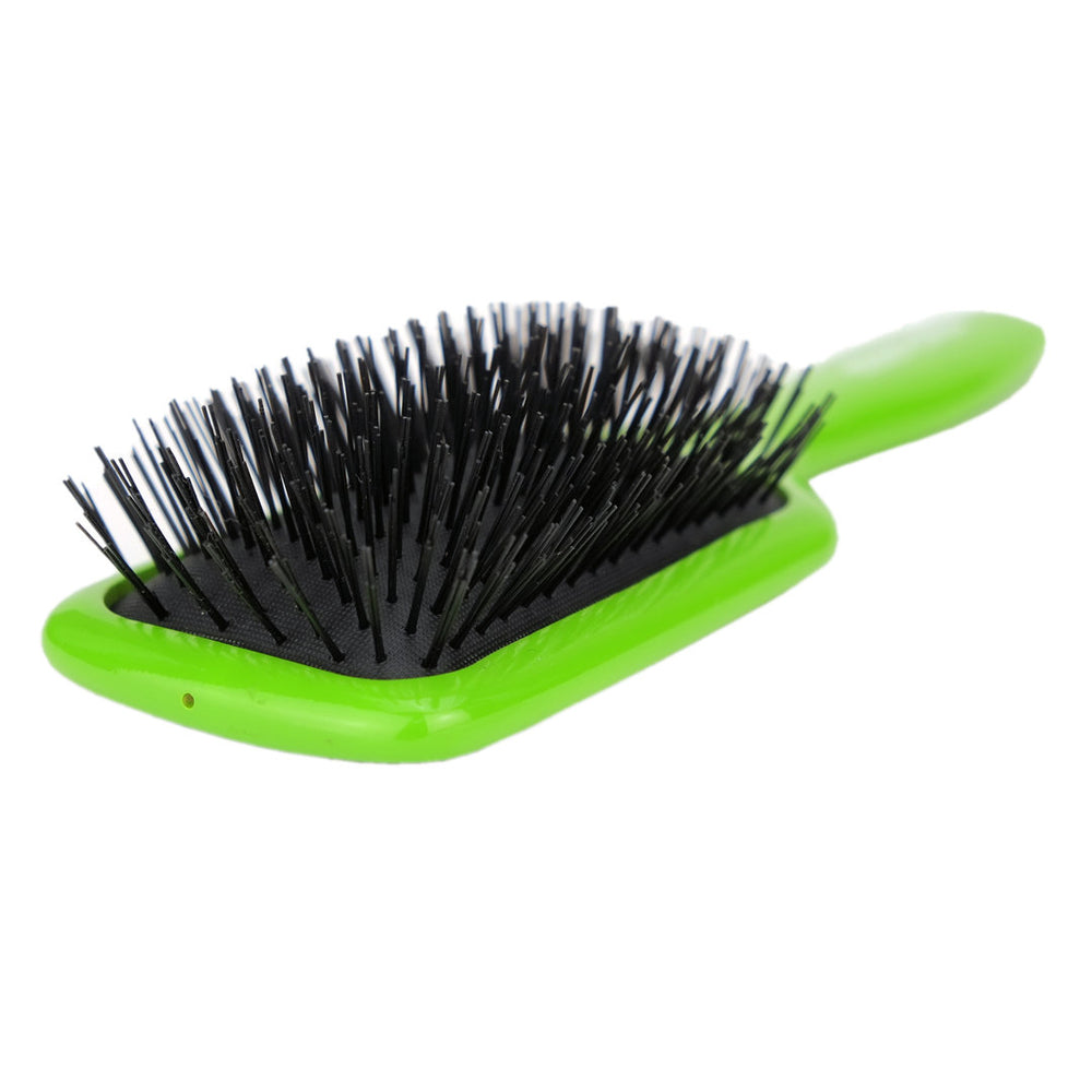 Brushworx Rio Ionic Nylon Bristle Purple Paddle Brush