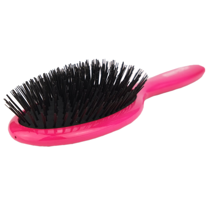 Brushworx Rio Ionic Nylon Bristle Green Cushion Brush