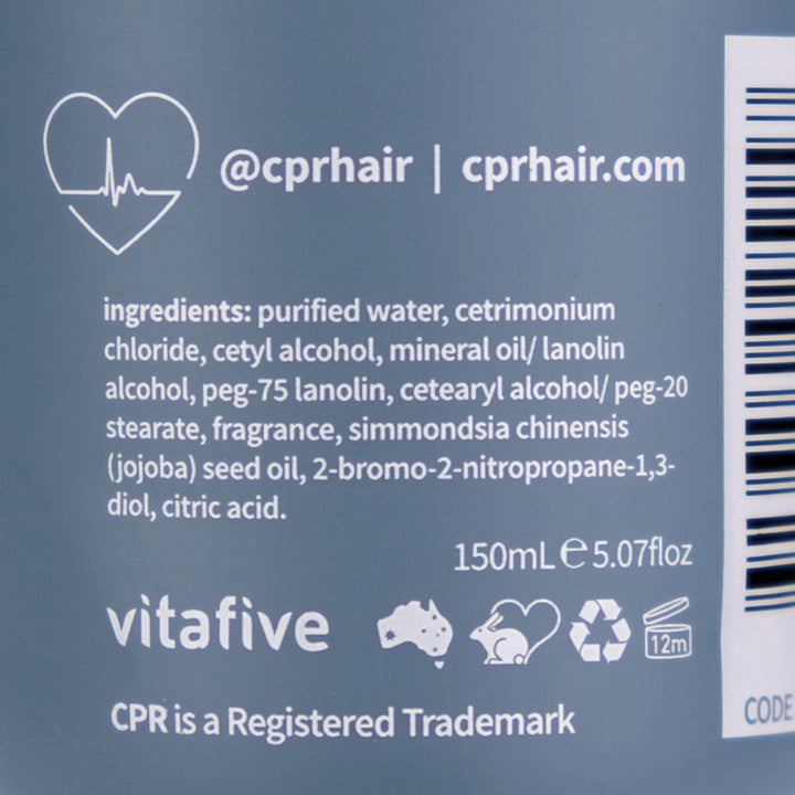 CPR Nourish Hair Booster leave in moisturiser Ingredients