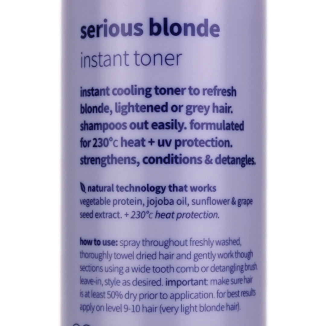 CPR Serious Blonde Instant Toner 180ml