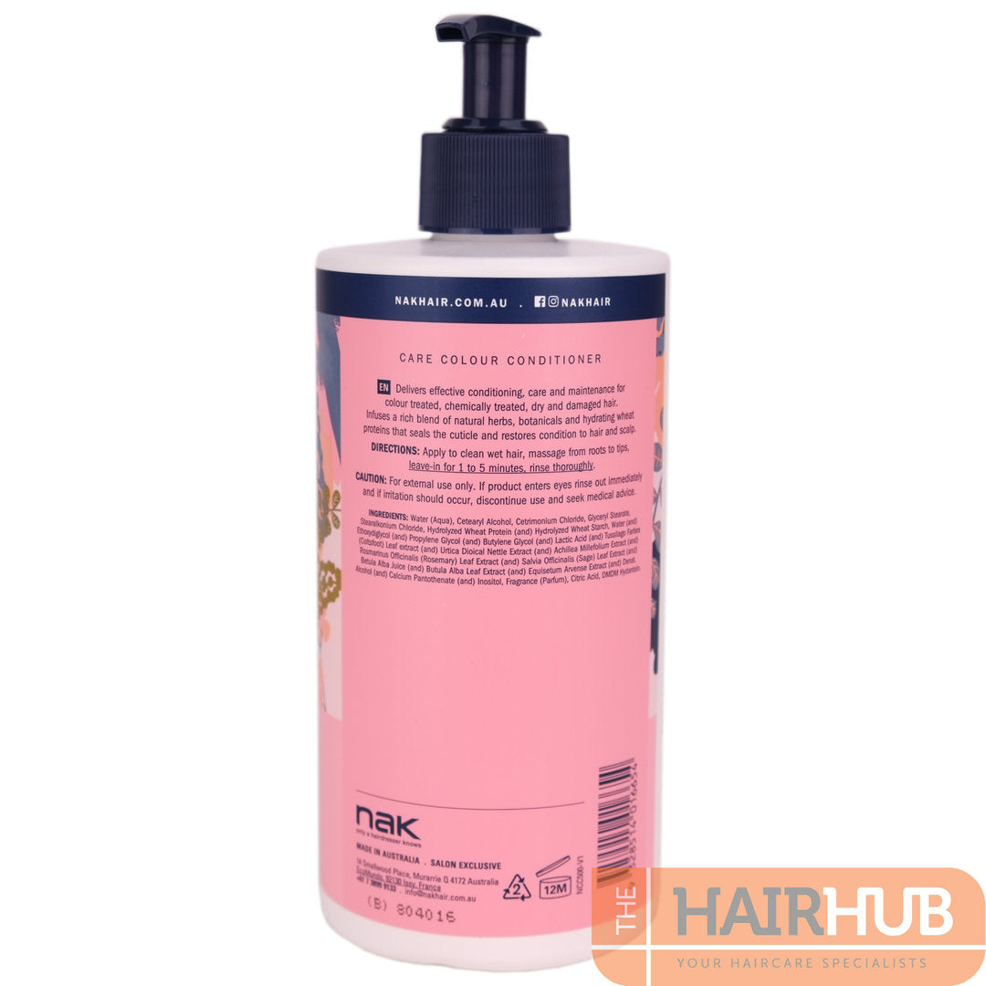 Nak Care Colour Shampoo and Conditioner 1 Litre Duo