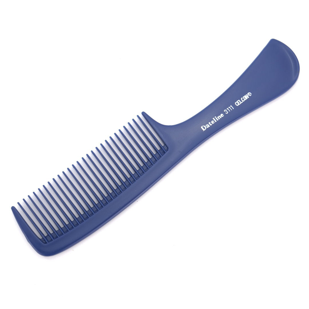 Dateline Professional Blue 3111 Celcon Basin Comb 20cm
