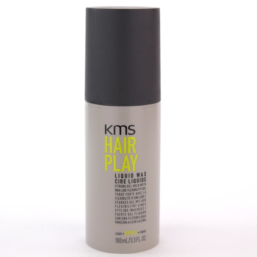 KMS Hair Play Liquid Wax is a strong gel hold with a wax-like flexibility.