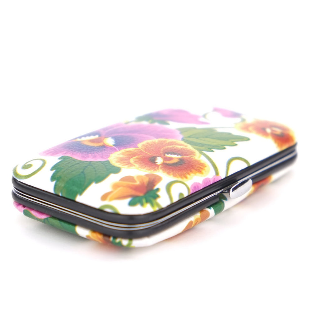 6 Piece Manicure Set with Floral Design