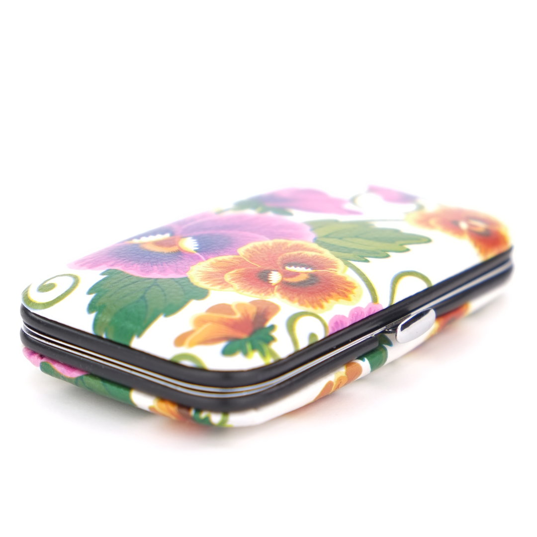 6 Piece Manicure Set with Floral Design