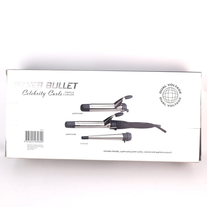 Silver Bullet Celebrity Curls Triple Curler