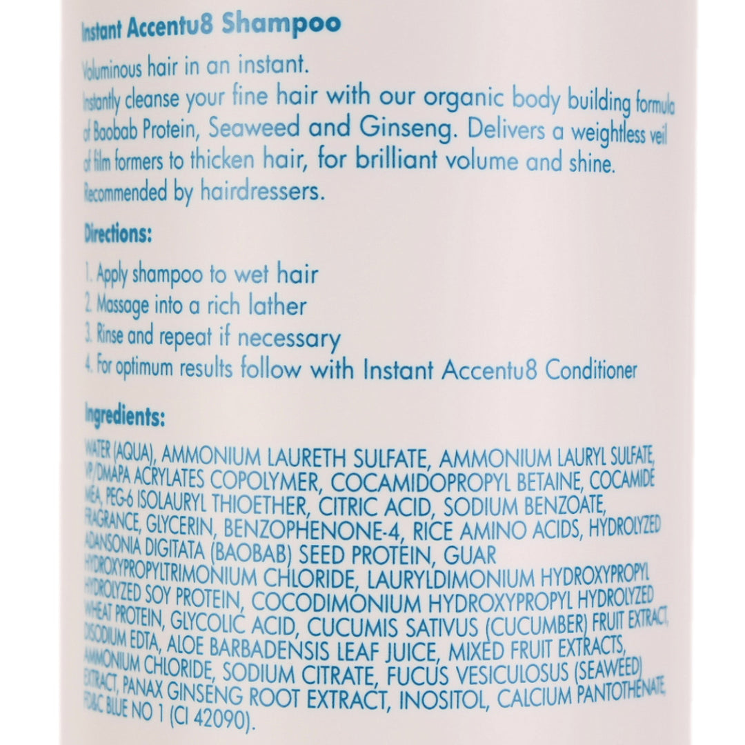 De Lorenzo Accentu8 Shampoo and Conditioner 750ml Duo