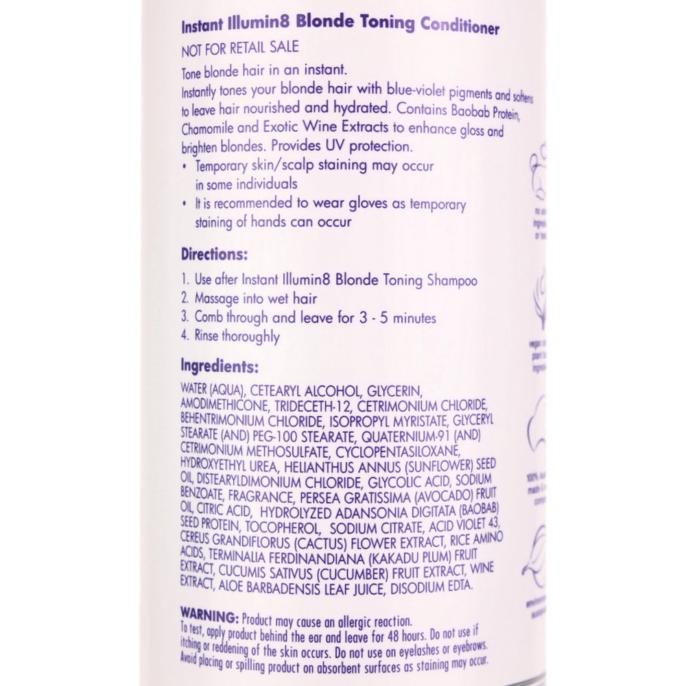 De Lorenzo Instant illumin8 Blonde Toning Conditioner 960ml