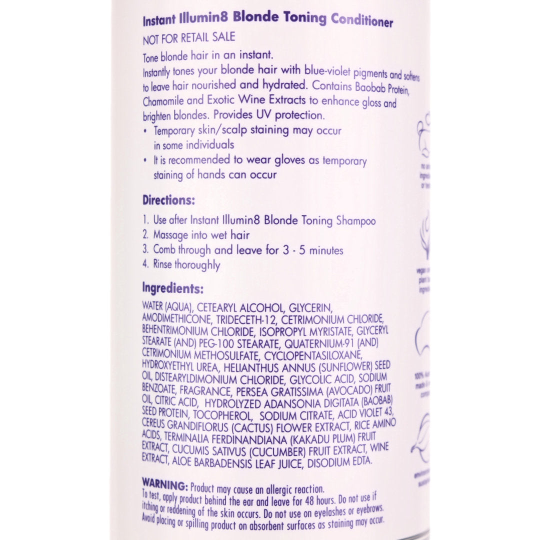 De Lorenzo Instant illumin8 Blonde Toning Conditioner 960ml