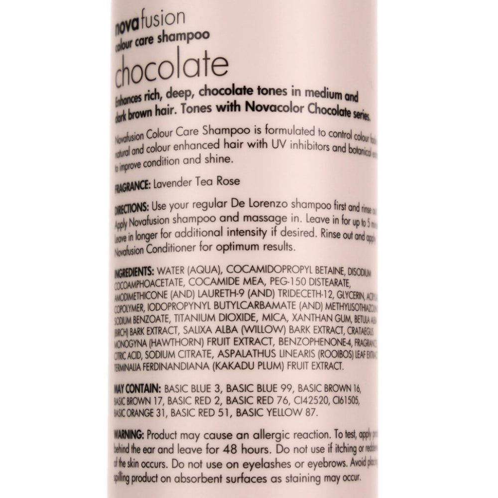 De Lorenzo Novafusion CHOCOLATE Shampoo 250ml