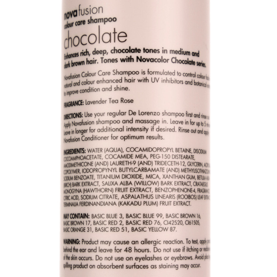 De Lorenzo Novafusion CHOCOLATE Shampoo 250ml