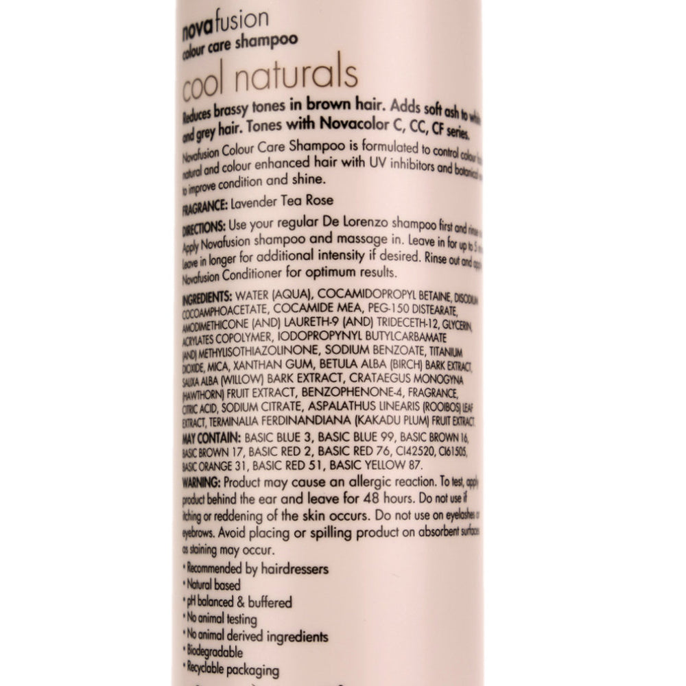 De Lorenzo Novafusion COOL NATURALS Shampoo 250ml