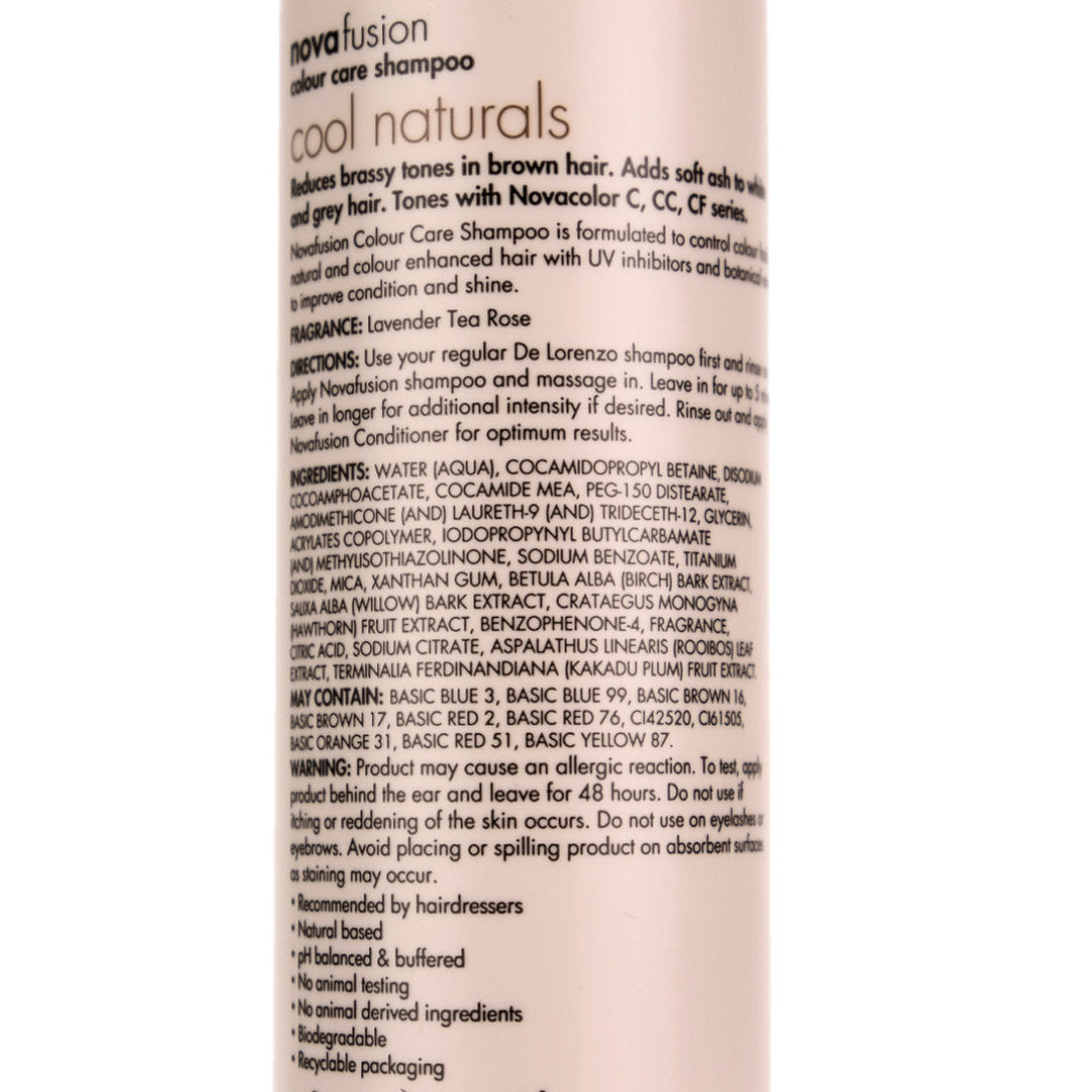 De Lorenzo Novafusion COOL NATURALS Shampoo 250ml