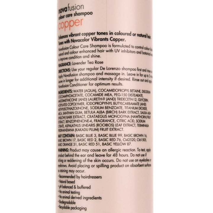De Lorenzo Novafusion COPPER Shampoo 250ml