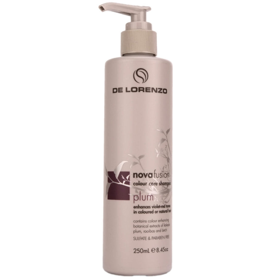 De Lorenzo Novafusion Plum Colour Care Shampoo 250ml