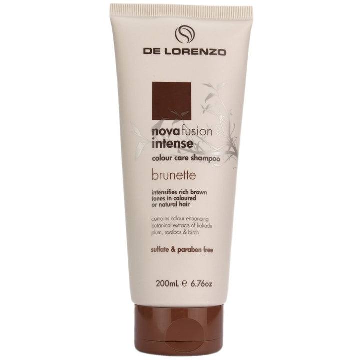 De Lorenzo Novafusion Intense Brunette Colour Shampoo 200ml