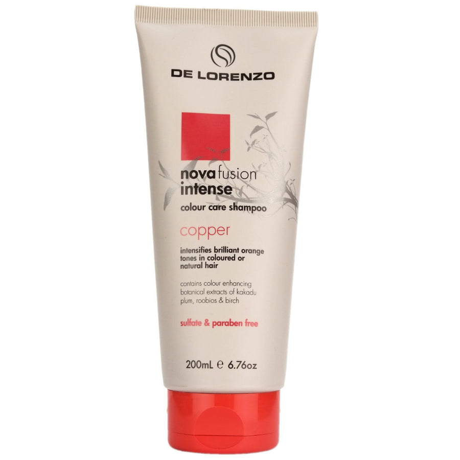 De Lorenzo Novafusion Intense COPPER Shampoo 200ml