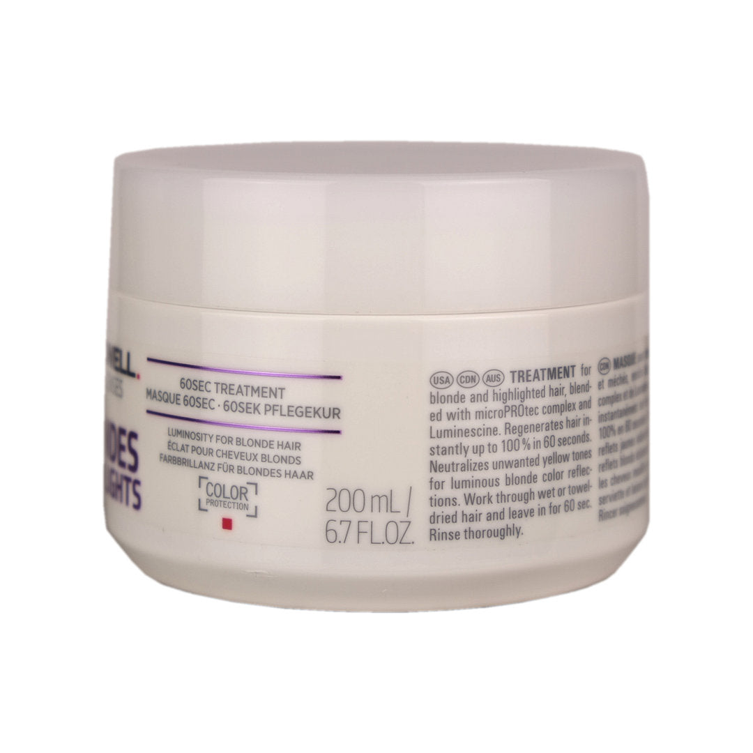 Goldwell Dualsenses Blondes & Highlights 60Sec Masque Treatment 200ml