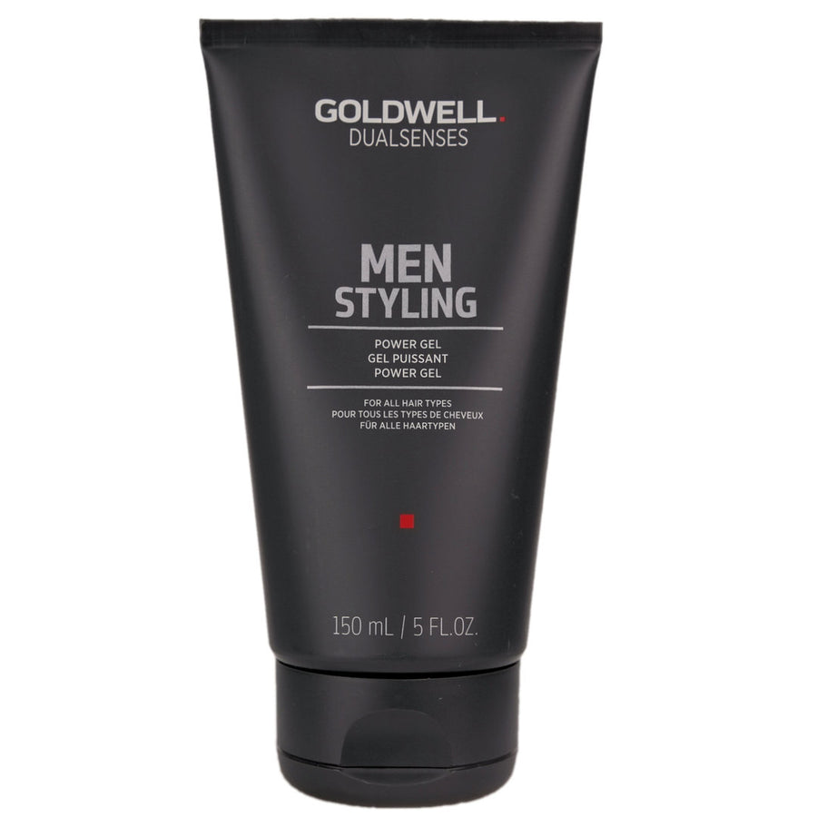 Goldwell Dualsenses Men Styling Power Gel will instantly feel and see strong hold for all hair types through the Recharge System with Guarana caffeine complex combined with the Instant Microfluid Technology.