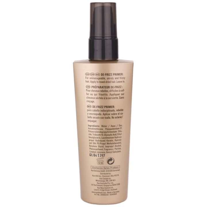 Goldwell KERASILK Control De-Frizz Primer Ingredients
