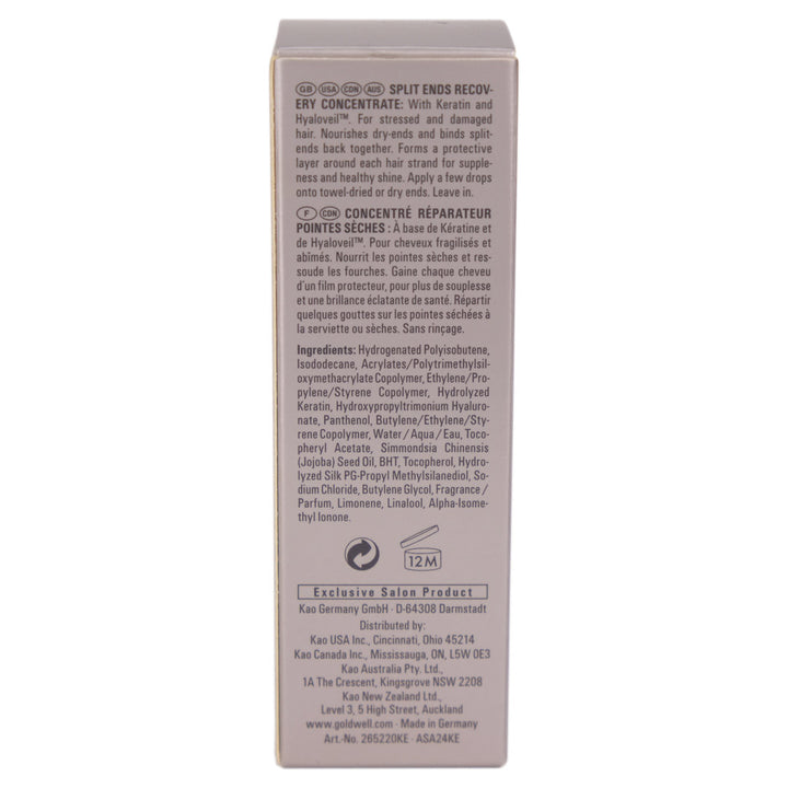 Goldwell KERASILK Reconstruct Split Ends Recovery Concentrate 28ml