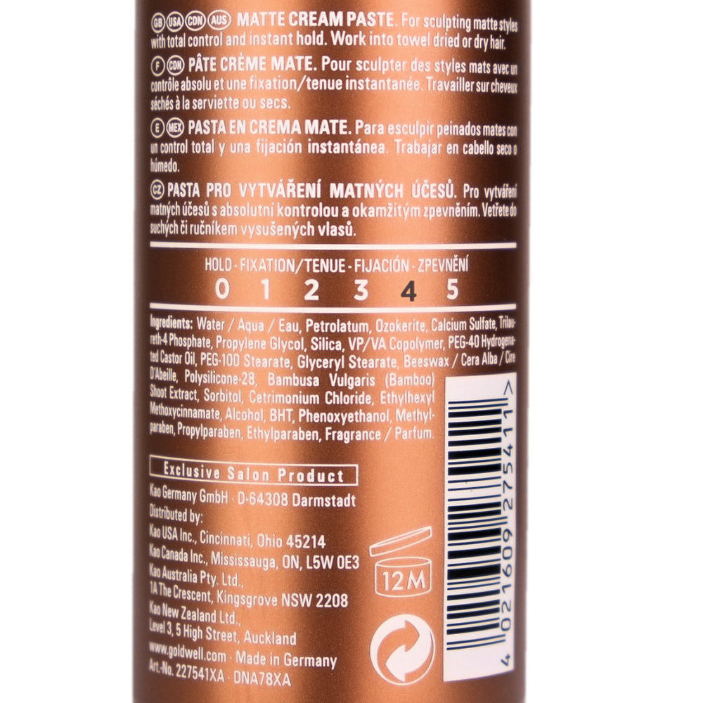 Goldwell Stylesign CREATIVE TEXTURE Roughman 4 Matt Cream Paste