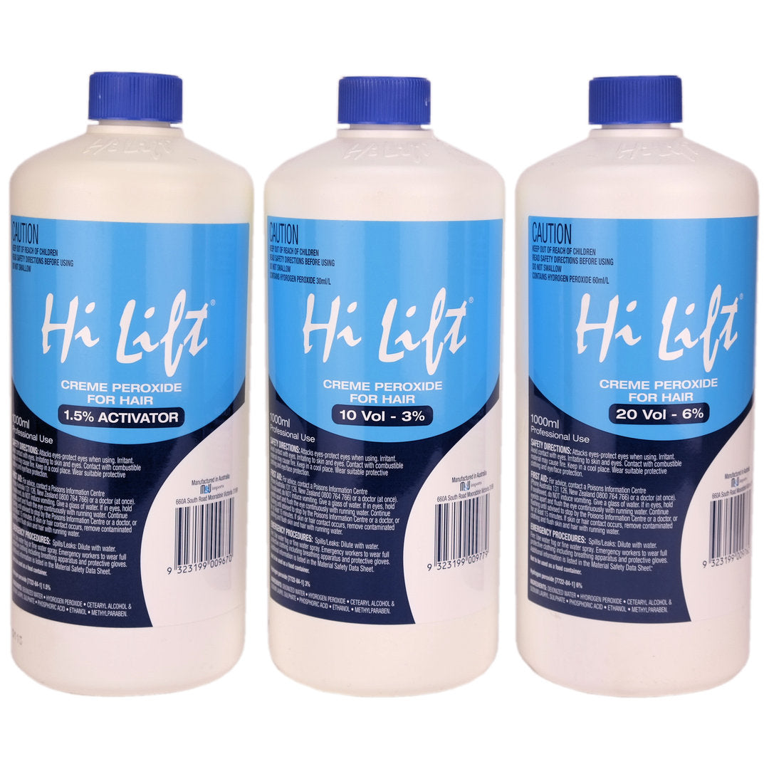 Hi Lift Creme Peroxide Activator 1000ml