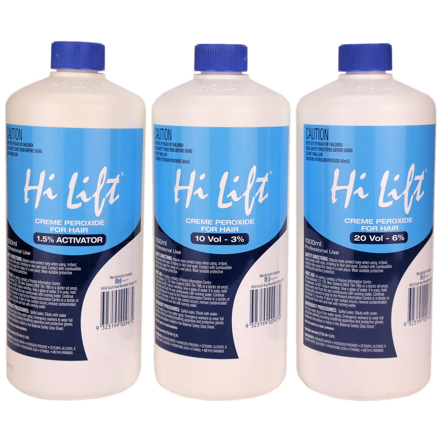 Hi Lift Creme Peroxide Activator 1000ml