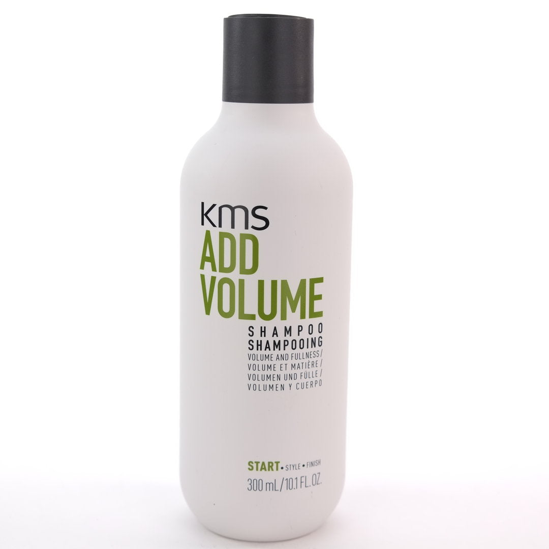 KMS Add Volume Shampoo provides body and fullness while strengthening.