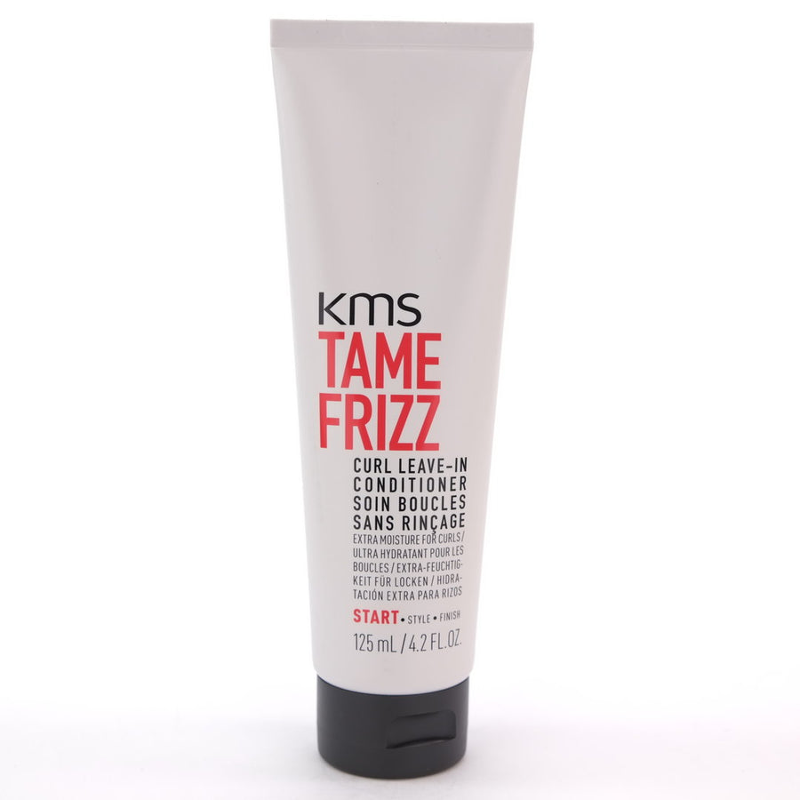 KMS Curl Leave-In Conditioner light weight formula provides extra moisture for nourished curls.