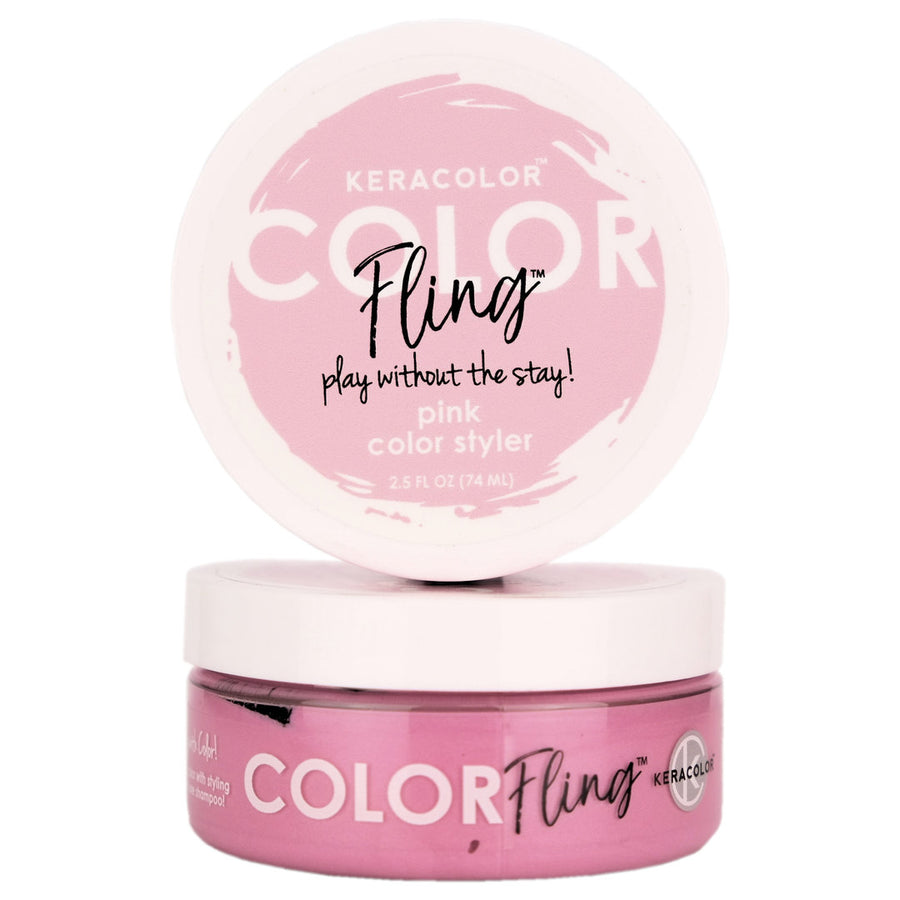 Keracolor Color Fling Pink Color Styler 74ml