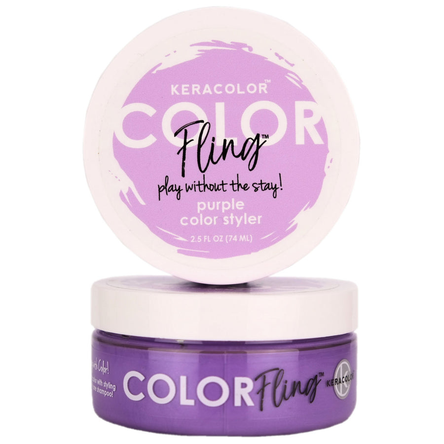 Keracolor Color Fling Purple Color Styler 74ml