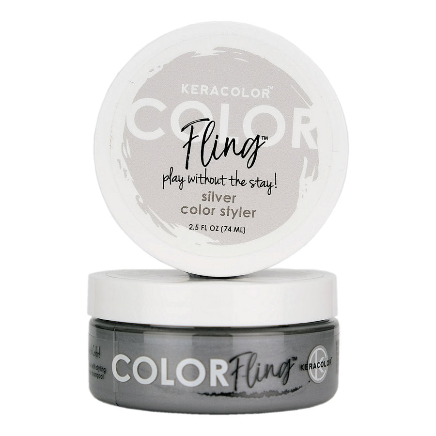 Keracolor Color Fling Silver Color Styler 74ml