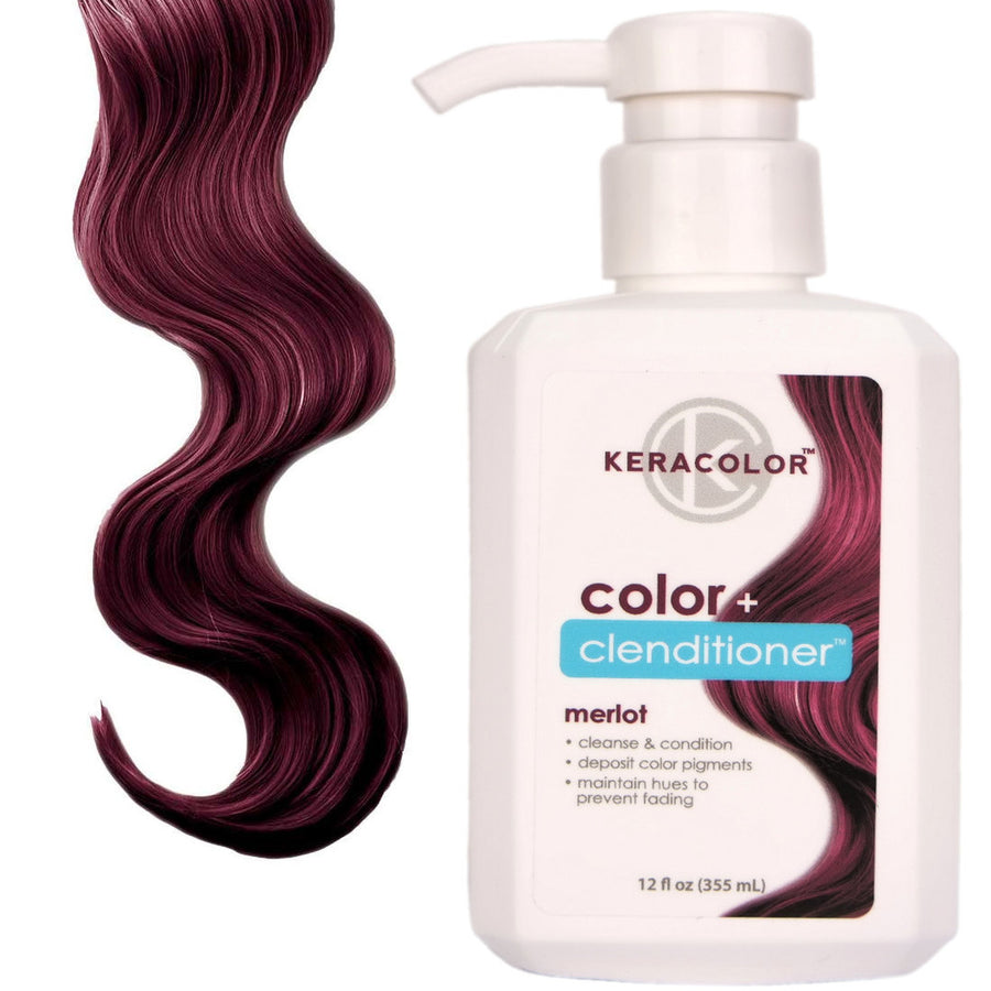 Keracolor Color + Clenditioner Merlot Colour Shampoo 355ml