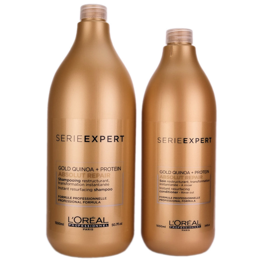 L'Oréal Professionnel Absolut Repair Gold Large Bottle Duo