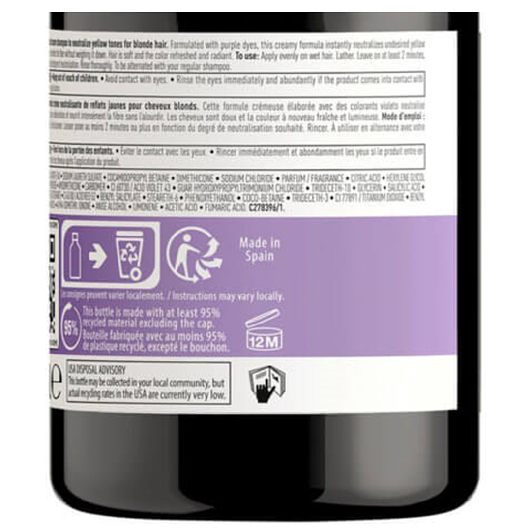L'Oreal Chroma Creme Purple Professional Shampoo 300ml